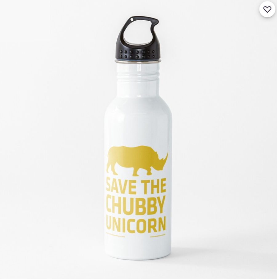 Save The Chubby Unicorn sun rhino design artwork